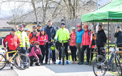 Cyklosezónu v Sigordskej doline sme úspešne otvorili